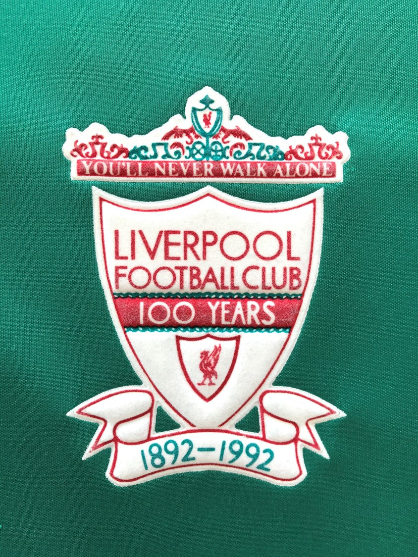 1992/93 Liverpool Away Centenary Football Shirt (M)