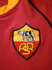 2002/03 Roma Home Football Shirt Cassano #18 (L)