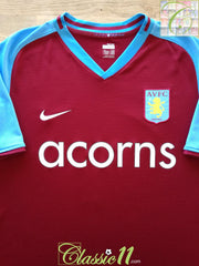 2008/09 Aston Villa Home Football Shirt (XXL) *BNWT*