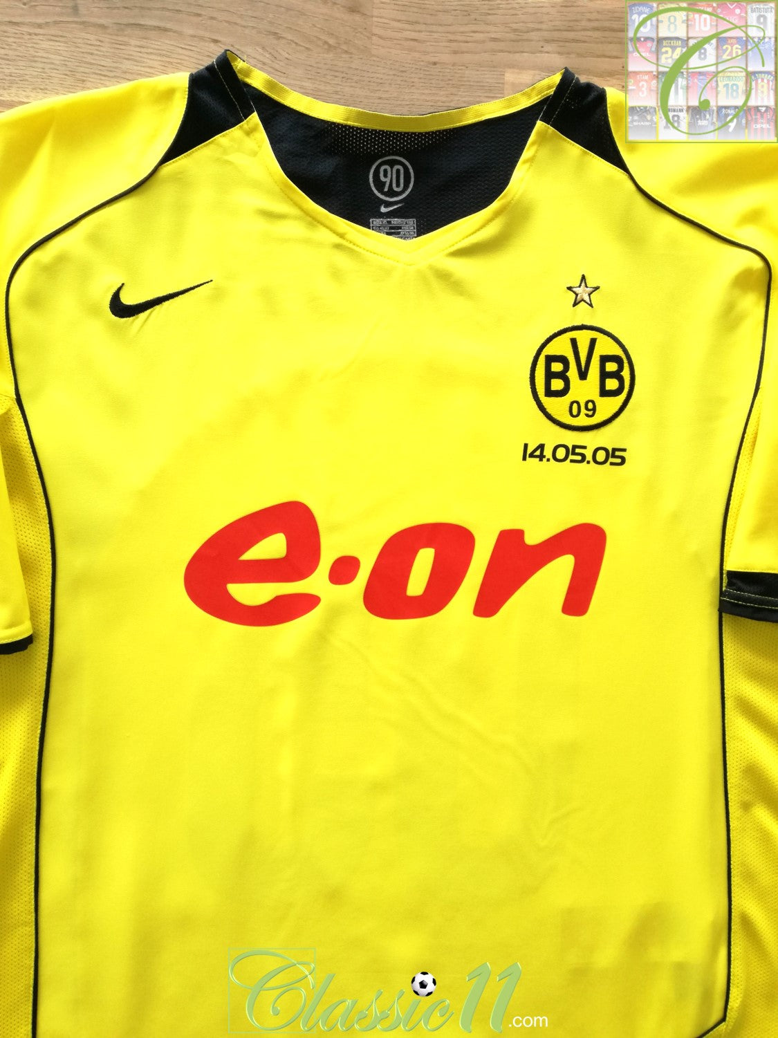 2004/05 Borussia Dortmund Home Football Shirt Derbysieger #05 (XL)