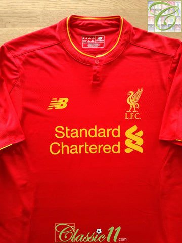 2016/17 Liverpool Home Football Shirt