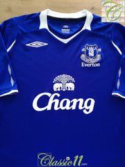 2008/09 Everton Home Football Shirt