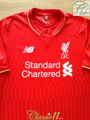2015/16 Liverpool Home Football Shirt