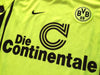 1996/97 Borussia Dortmund Home Bundesliga Football Shirt Ricken #18 (M)