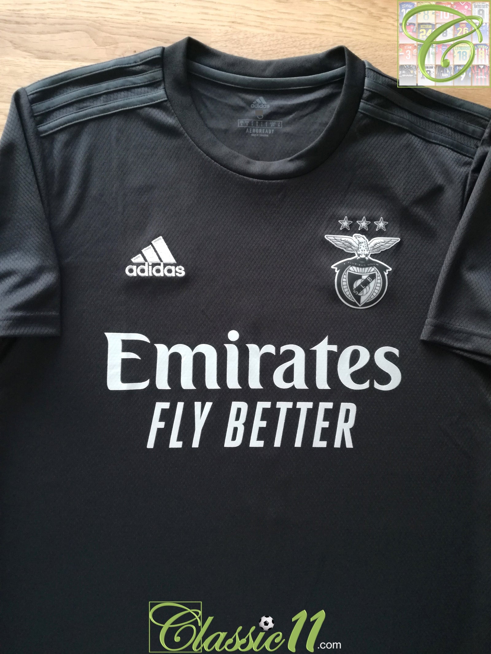 2020/21 Benfica Away Football Shirt