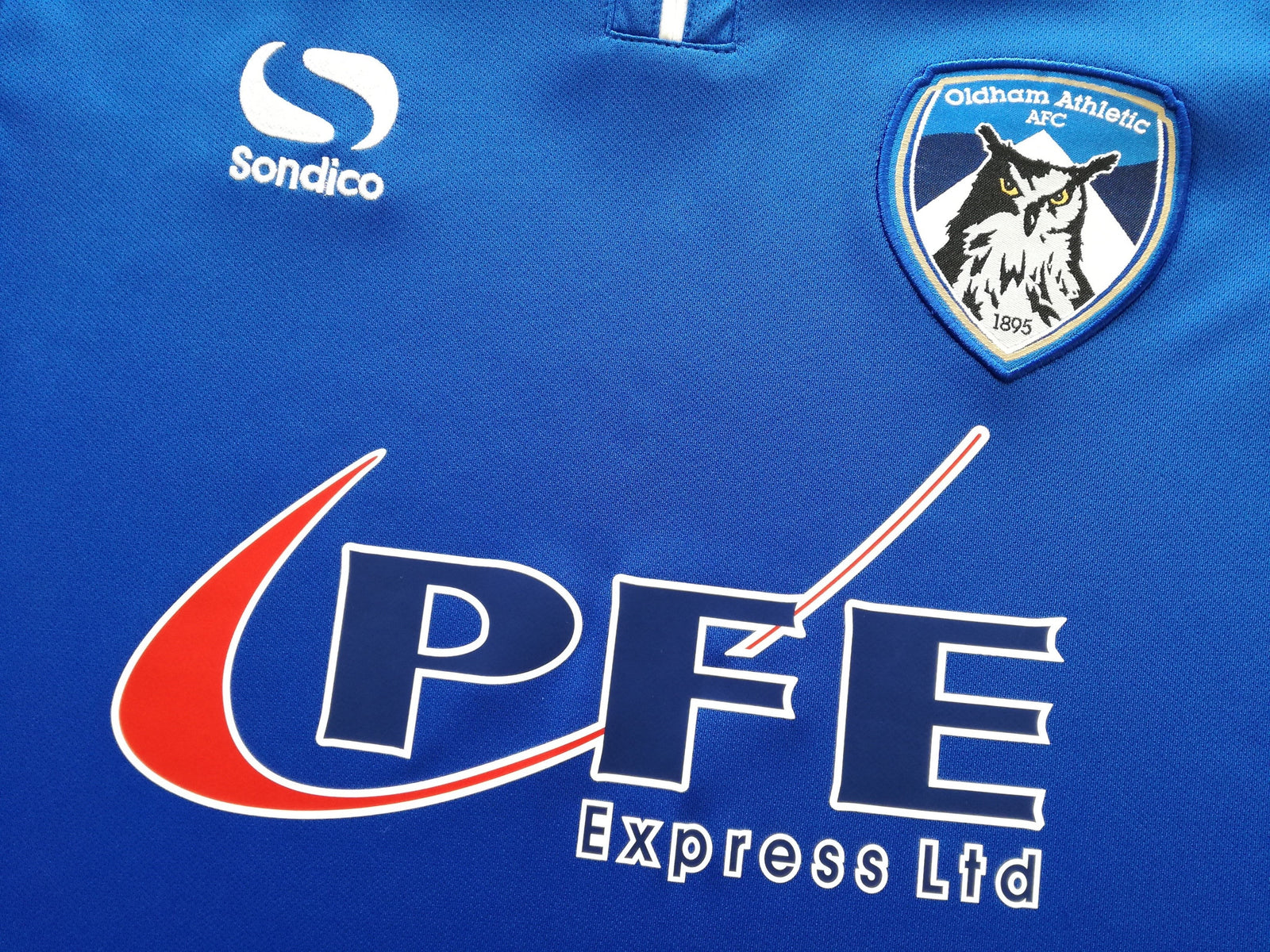 2017/18 Oldham Athletic Home Football Shirt (S)