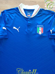 2012/13 Italy Home Football Shirt