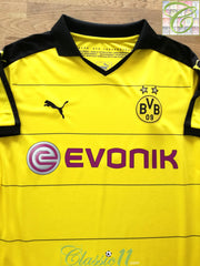 2015/16 Borussia Dortmund Home Football Shirt