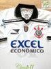 1998 Corinthians Home Football Shirt (Edílson) #10 (XL)