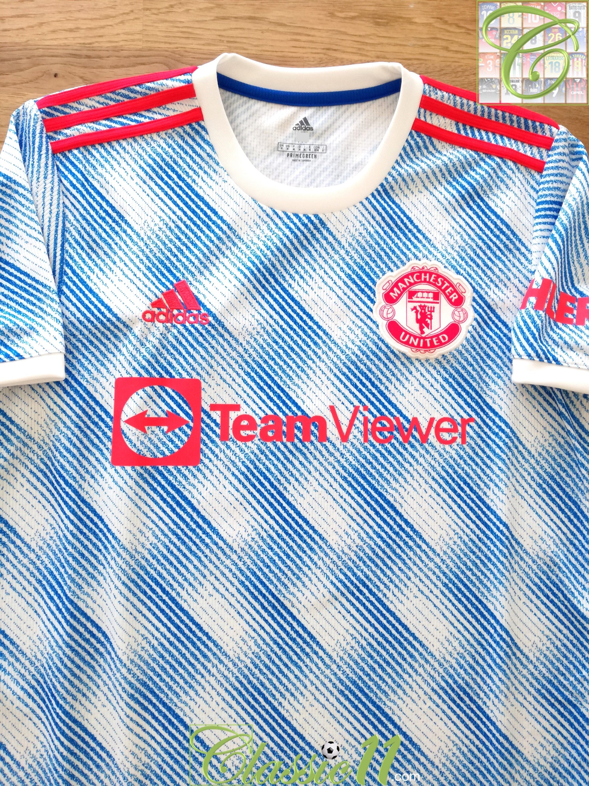 2021/22 Man Utd Away Football Shirt
