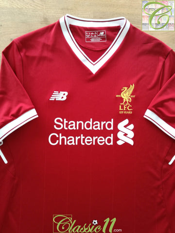 2017/18 Liverpool Home '125 Years' Football Shirt