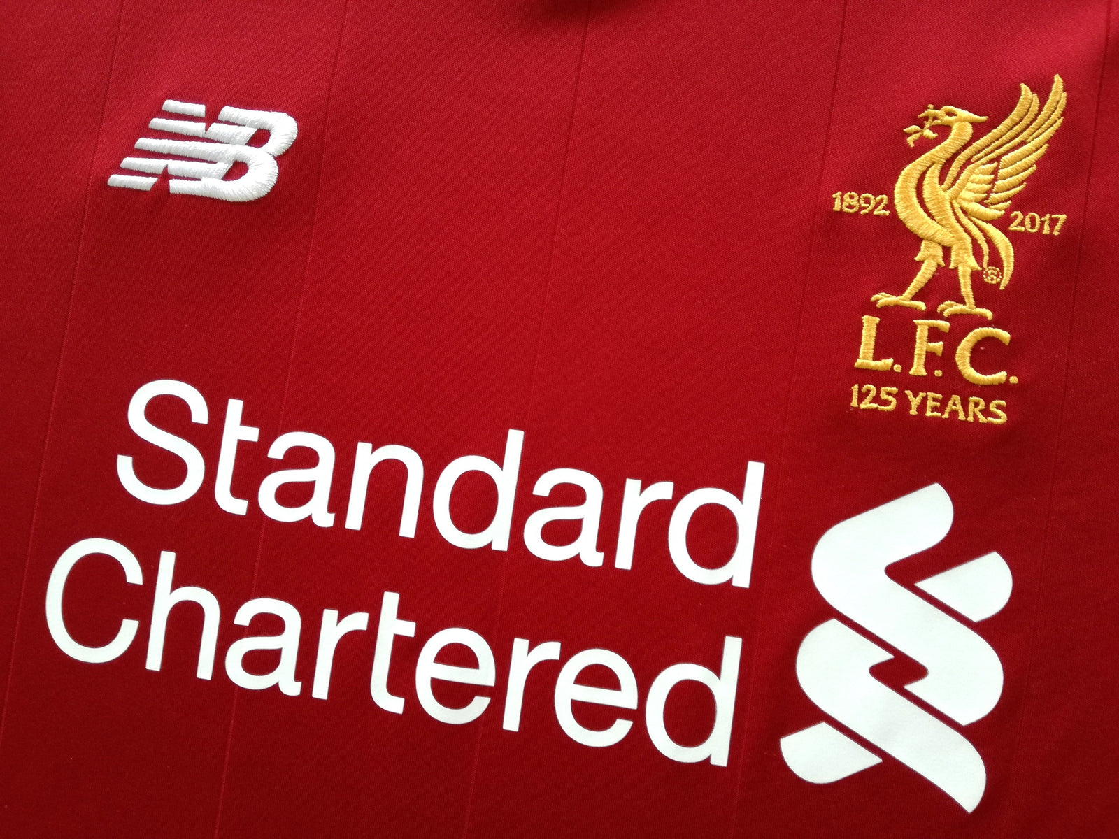 2017/18 Liverpool Home '125 Years' Football Shirt (XL)