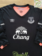 2016/17 Everton Away Long Sleeve Football Shirt