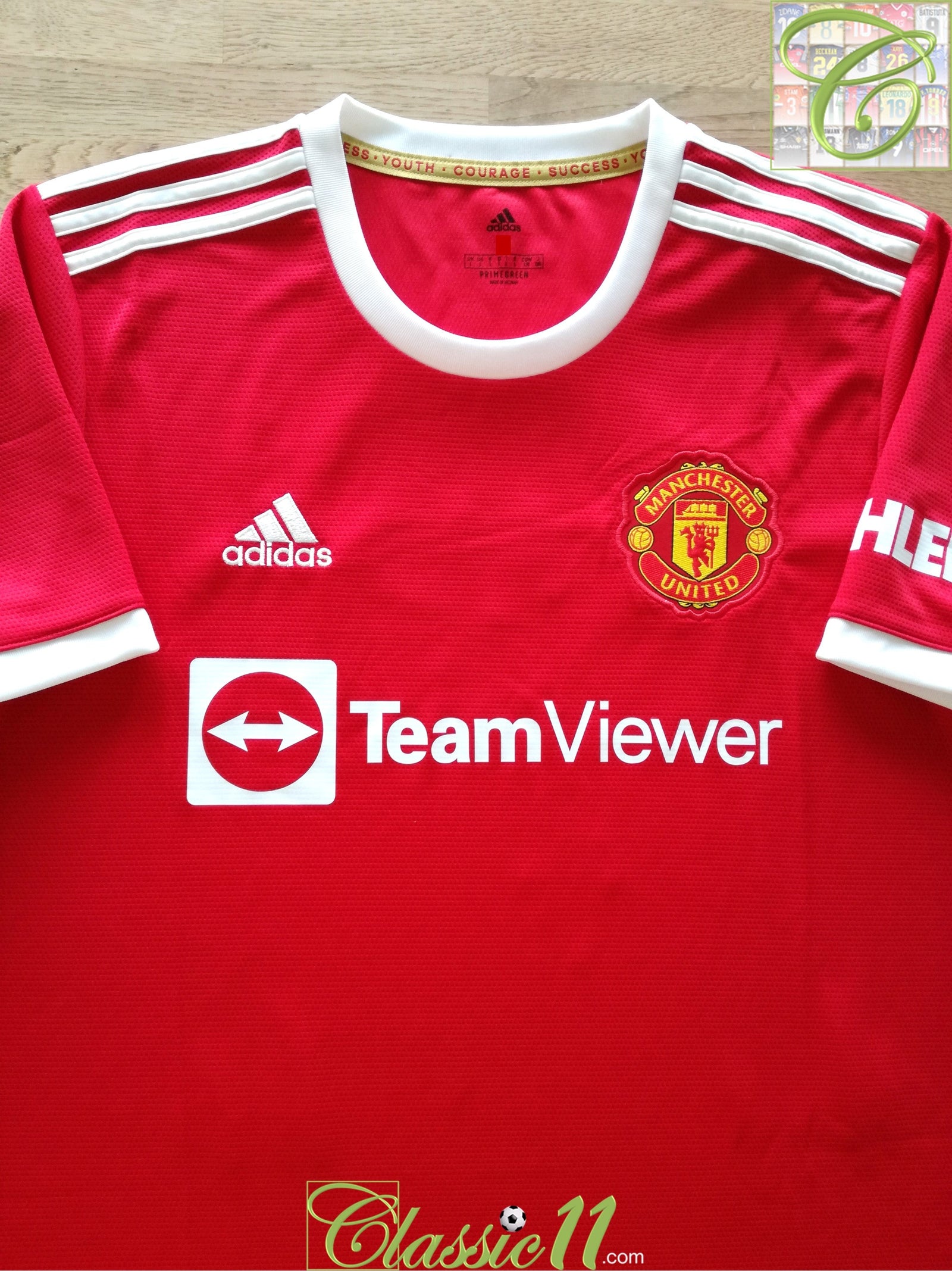 2021/22 Man Utd Home Football Shirt