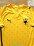 2009/10 AEK Athens Home Football Shirt