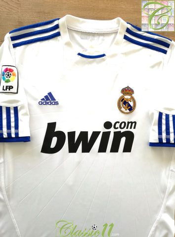 2010/11 Real Madrid Home La Liga Football Shirt