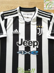 2021/22 Juventus Home Football Shirt