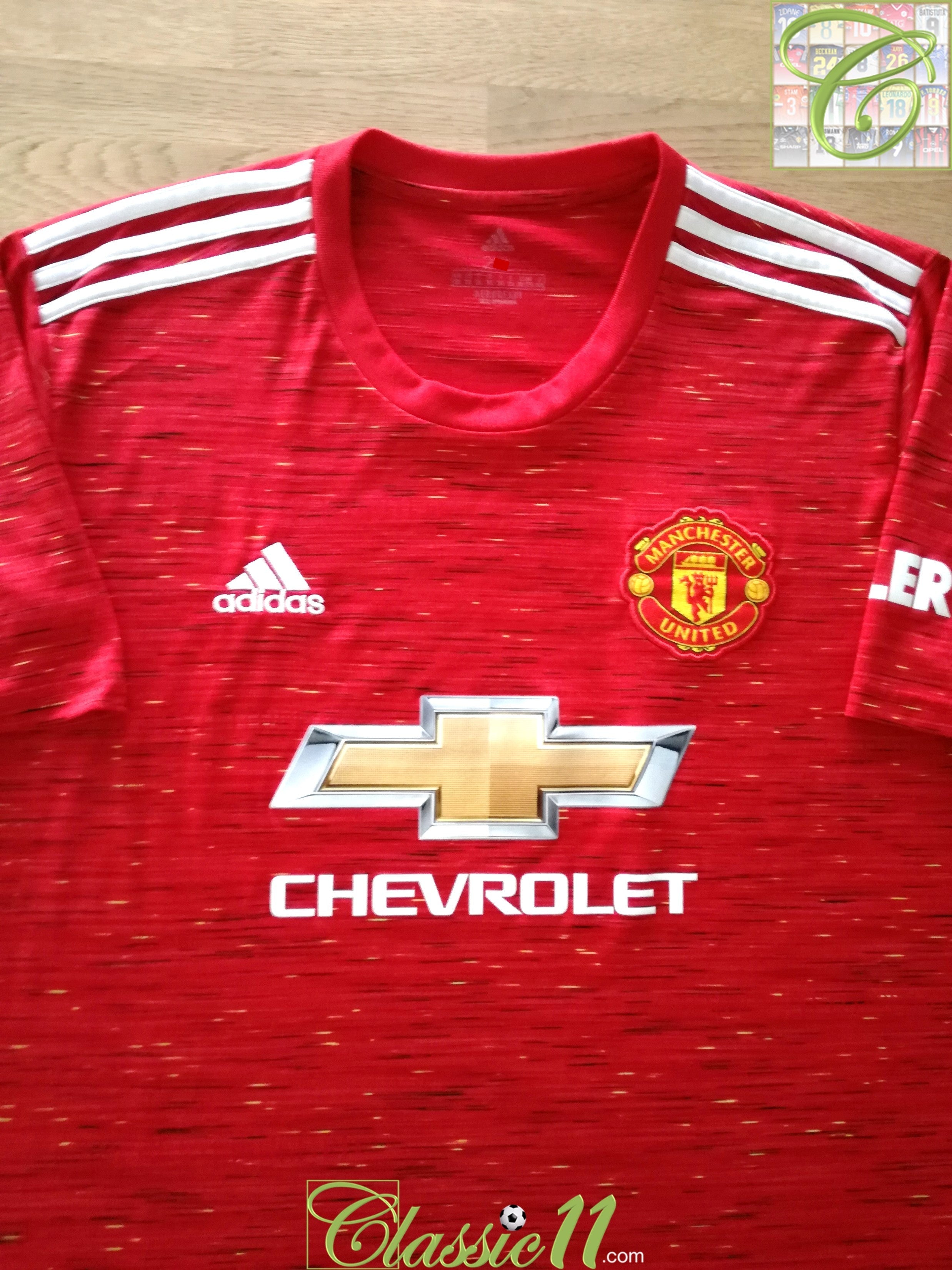 2020/21 Man Utd Home Football Shirt
