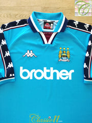 1997/98 Man City Home Football Shirt