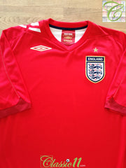 2006/07 England Away Football Shirt