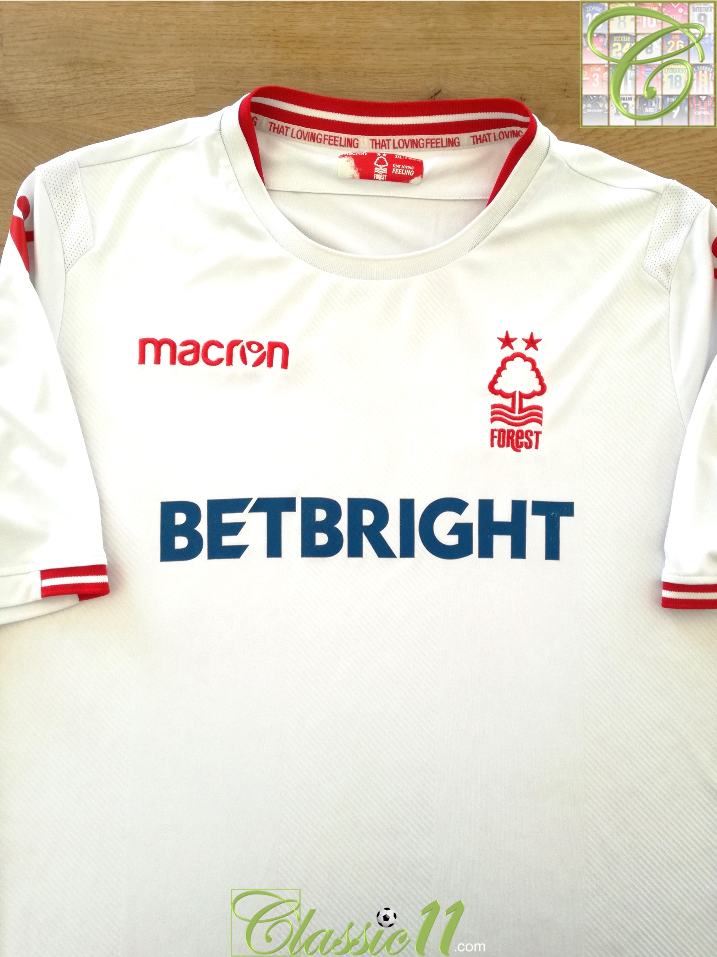 2018/19 Nottingham Forest Away Football Shirt