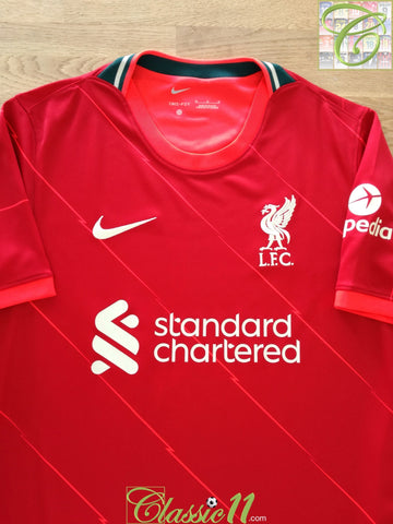 2021/22 Liverpool Home Football Shirt