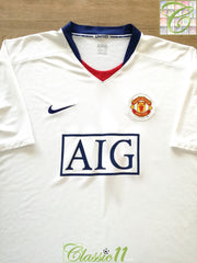 2008/09 Man Utd Away Football Shirt