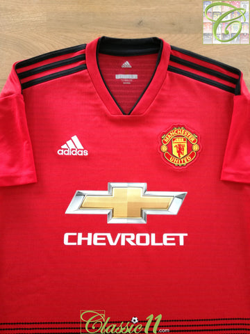 2018/19 Man Utd Home Football Shirt