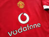 2004/05 Man Utd Home Football Shirt (B)