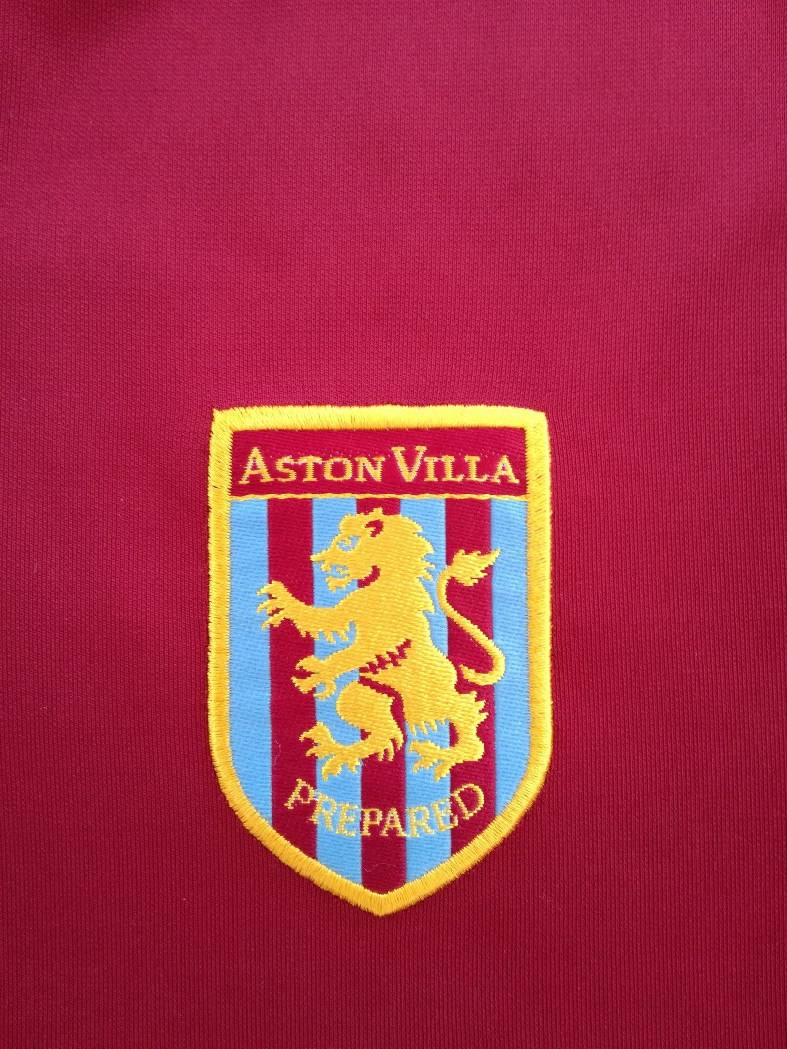 2002/03 Aston Villa Home Football Shirt. (L)