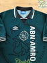 1995/96 Ajax Away Football Shirt