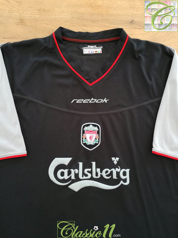 2002/03 Liverpool Away Football Shirt
