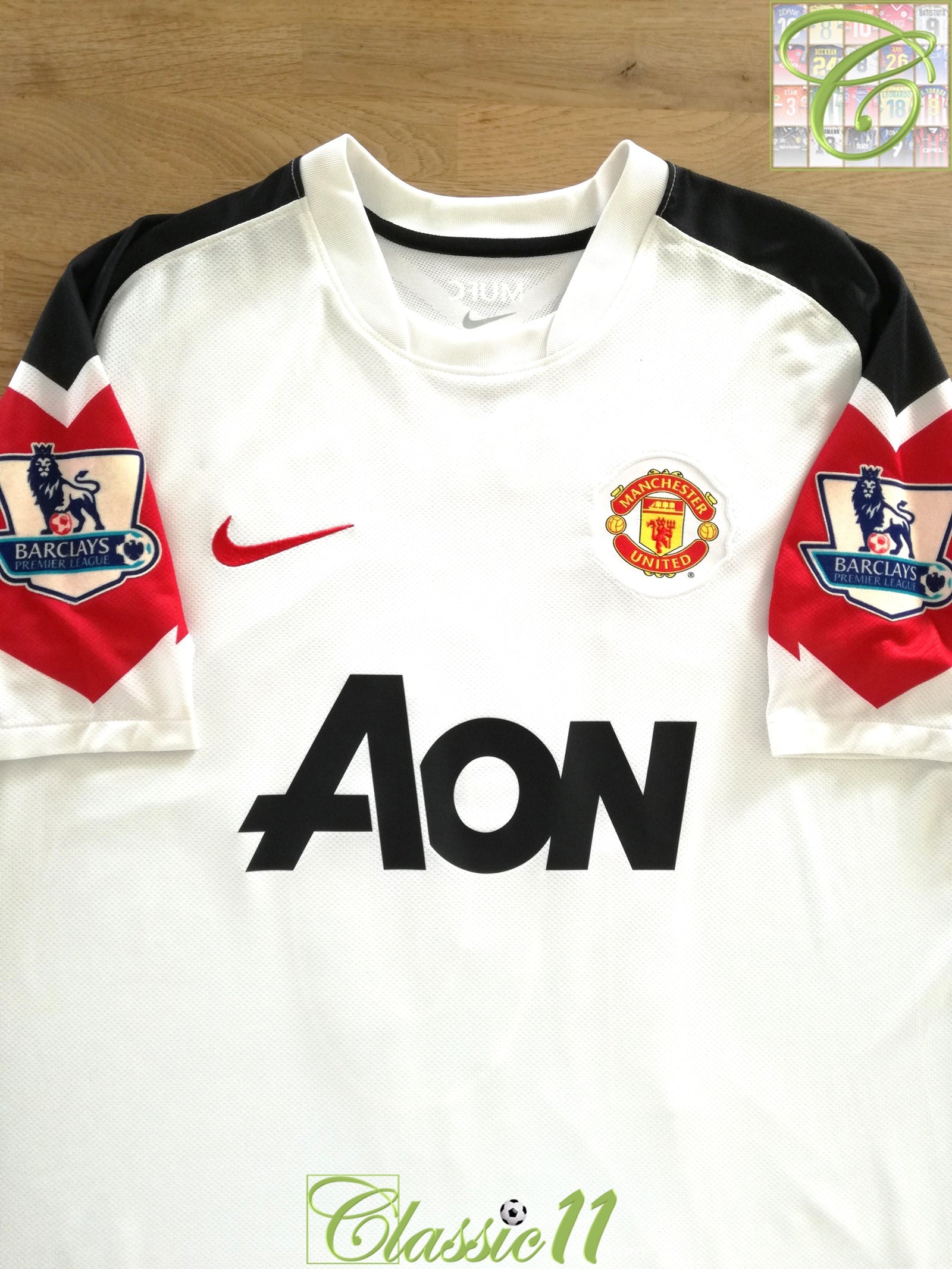 2010/11 Man Utd Away Premier League Football Shirt