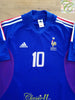 2002/03 France Home Football Shirt Zidane #10 (L)