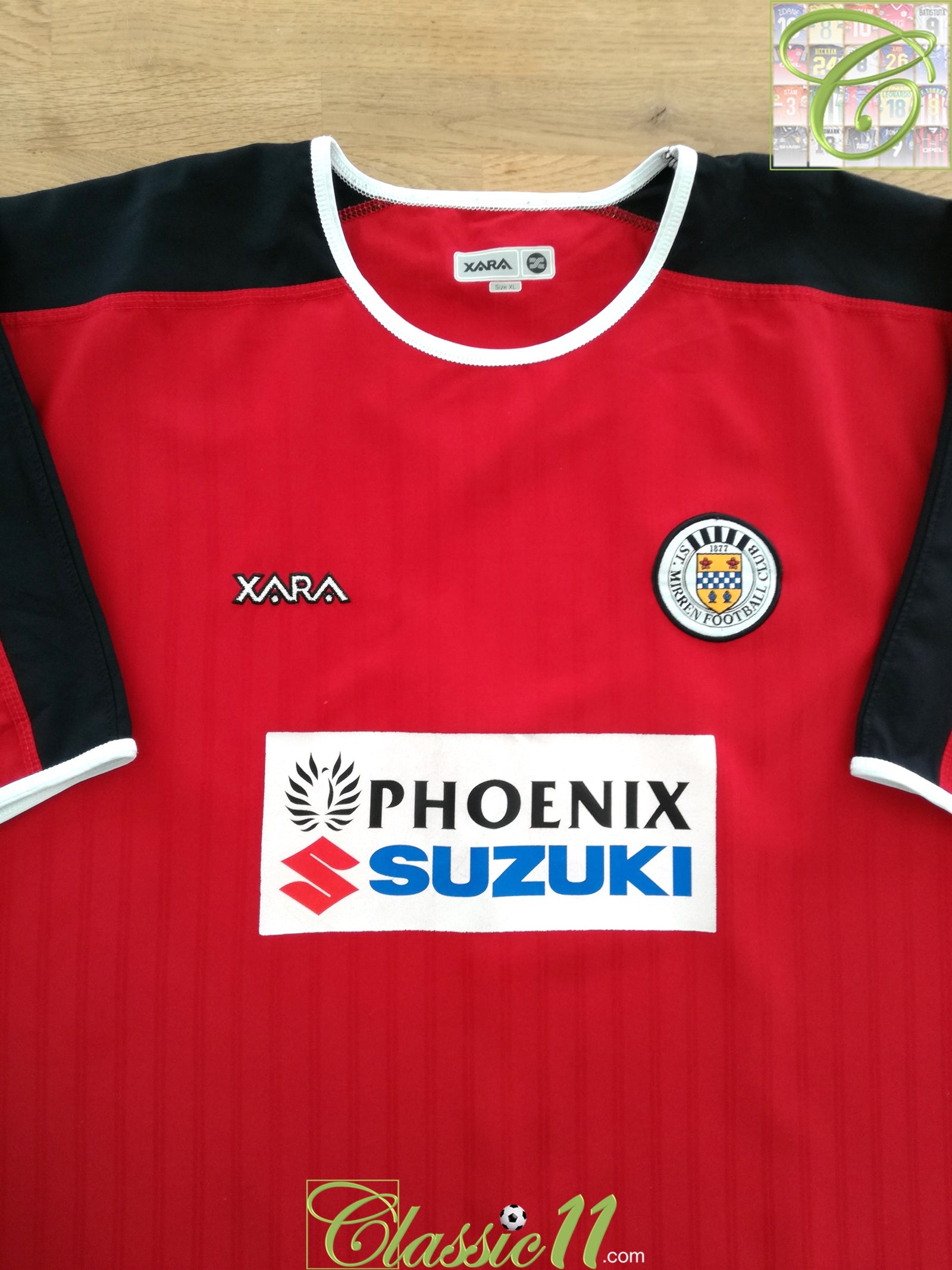 2004/05 St. Mirren Away Football Shirt (XL)