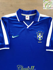 1997/98 Brazil Away Football Shirt (M)