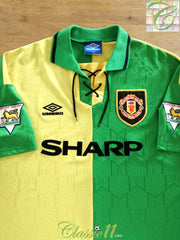 1993/94 Man Utd 3rd Premier League Football Shirt
