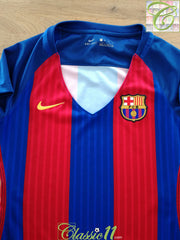 2016/17 Barcelona Home Football Shirt