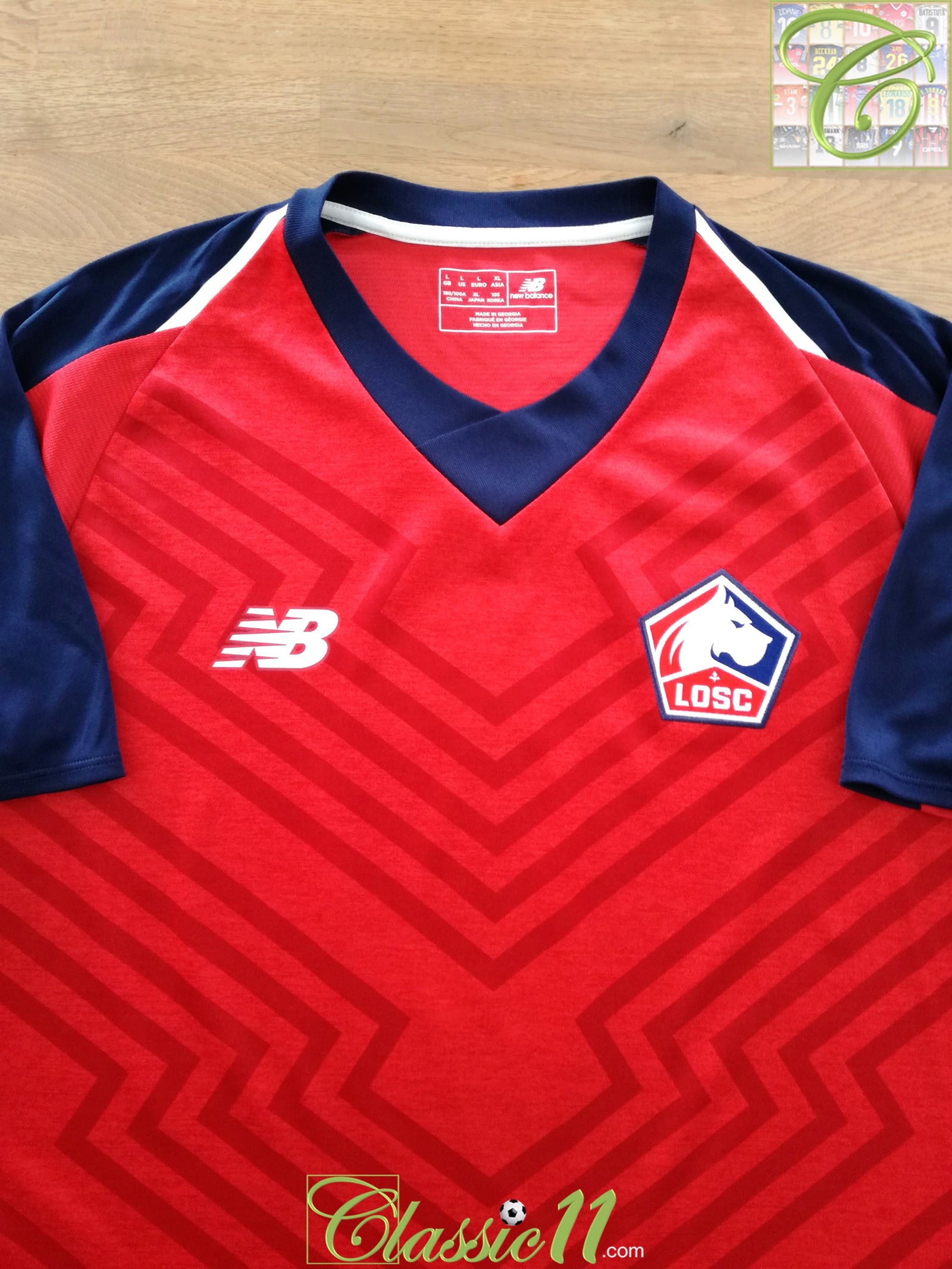 2018/19 Lille Home Football Shirt