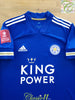 2020/21 Leicester City Home FA Cup Football Shirt Wembley #21 (M)