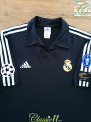 2001/02 Real Madrid Away Champions League Centenary Football Shirt