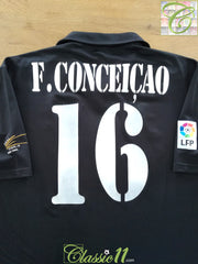 2002/03 Real Madrid Away La Liga Centenary Football Shirt Conceiçao #16