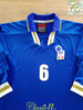 1996/97 Italy Home Player Issue Football Shirt. #6 (XL)