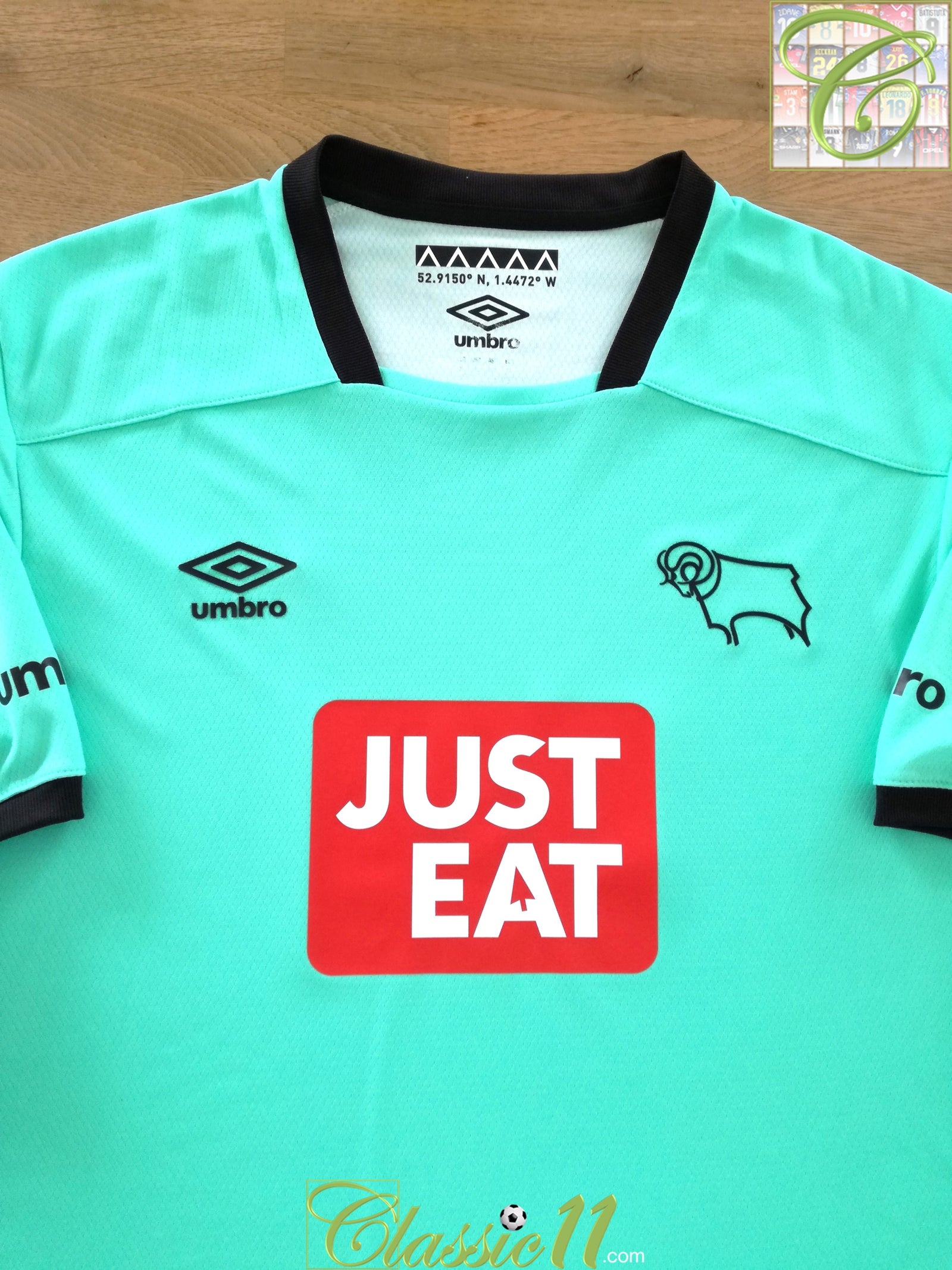 2016/17 Derby County 3rd Football Shirt