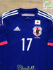 2013/14 Japan Home Football Shirt Hasebe #17 (S)