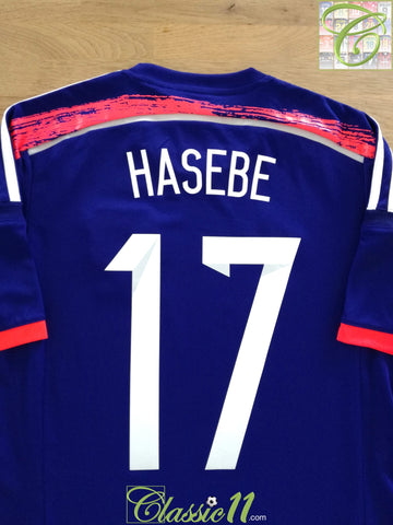 2013/14 Japan Home Football Shirt Hasebe #17