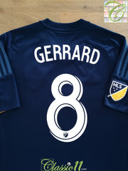 2015 LA Galaxy Away MLS Football Shirt Gerrard #8