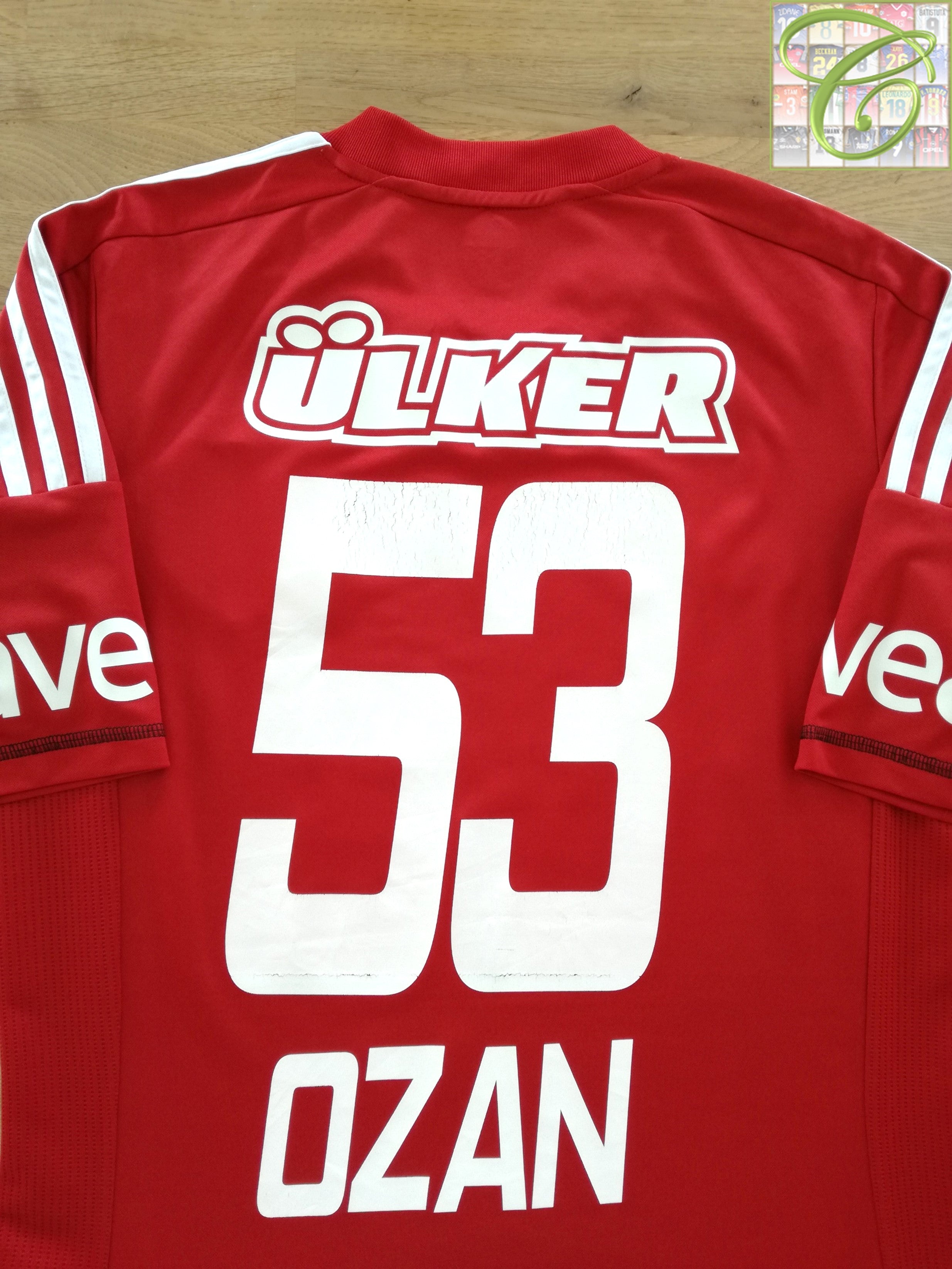 2012/13 Besiktas 3rd Football Shirt Ozan #53