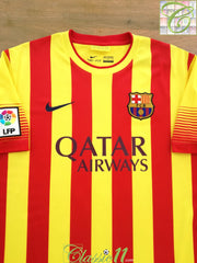 2013/14 Barcelona Away La Liga Football Shirt