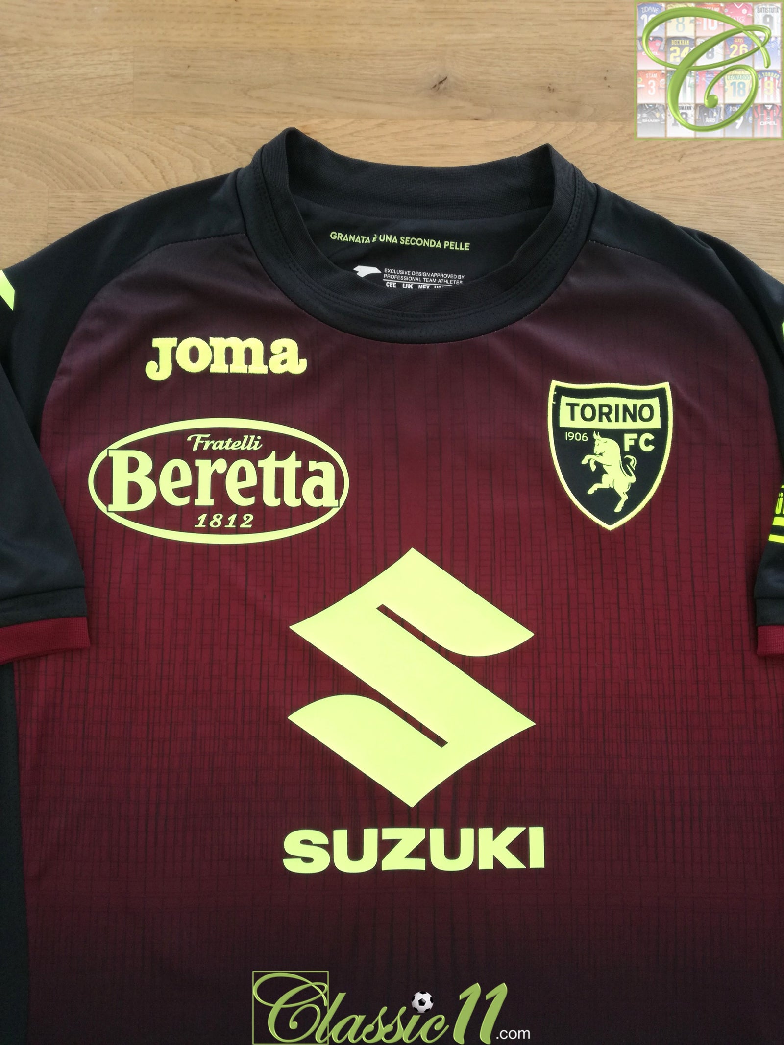 2022 Torino 3rd Match Worn (vs Palermo) Football Shirt Radonjic #49 (M)